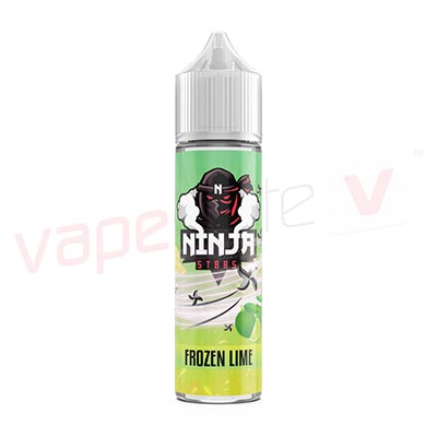 Ninja Stars Frozen Lime 50ml E-Liquid